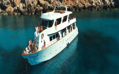 Wycieczka fakultatywna, Wycieczka Miasto duchów, Famagusta, Salamina z rejsem na Blue Lagoon i zatokę żółwi z Protaras