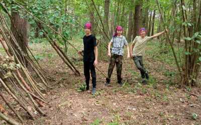 Obóz młodzieżowy, Piecki - obóz Akademia Survivalu Mazurskie Chaty, 10 dni 10-14 lat