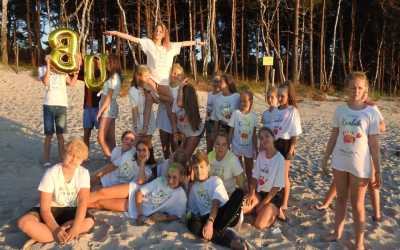 Obóz młodzieżowy, Pogorzelica - Sunny Camp OW Diuna, 10 dni 10-16 lat